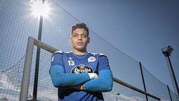 23/03/21 ENTRENAMIENTO DEPORTIVO DE LA CORU&Ntilde;A ENTREVISTA LUCHO GARCIA