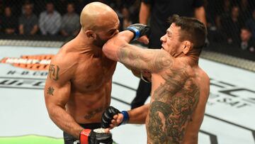 Dos Anjos derrota a Lawler por decisión unánime en el UFC Winnipeg.