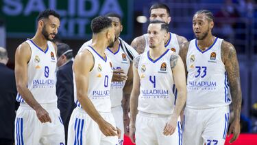 11/02/22 PARTIDO BALONCESTO BASKET EL CLASICO EUROLIGA EUROLEAGUE REGULAR SEASON ROUND 26 REAL MADRID - FC BARCELONA TRISTEZA THOMAS HEURTEL GRUPO