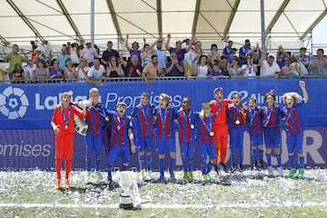 El Barcelona es el nuevo rey de LaLiga Promises. Derrotó al Villarreal, último campeón, por 3-1.