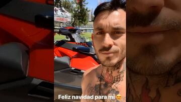 Trote y un 'regalo': el especial fin de semana de Pinilla en Rapel