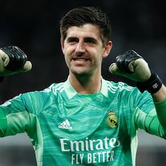 Courtois da la razón a Ancelotti