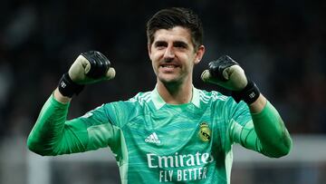 Courtois da la razón a Ancelotti