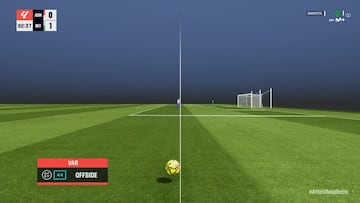 Gol anulado a Griezmann.