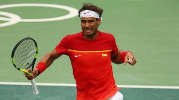 Nadal huele la medalla: gana a Simon y está en cuartos