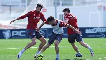 Entrenamiento esta mañana en Tajonar.