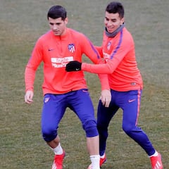 La llegada de Morata limita la presencia de Correa en el Atleti