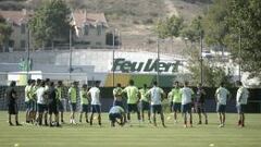 Hernán y Chica entran en la lista de 18 ante el Mirandés