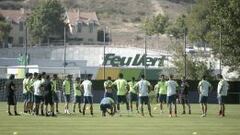 03/09/14  VALLADOLID ENTRENAMIENTO GRUPO RUBI 