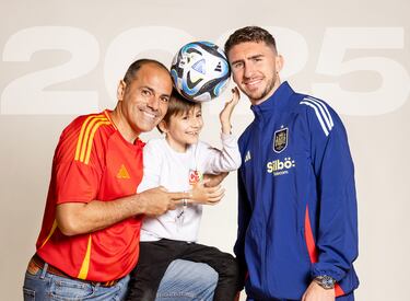 Salva Ballesta, Javier Rodríguez Sainz y Aymeric Laporte.