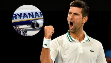 Novak Djokovic y Ryanair.