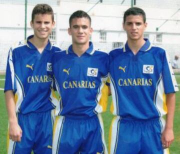 Jesé con la Selección de Canarias. 