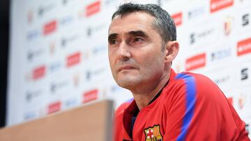 Valverde: "Perder la final de Copa del Rey sería un palo"