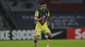  Jorge Sanchez of America during the game Club America (MEX) vs CD Olimpia (HON), corresponding to Round of 16 second leg match of the 2021 Scotiabank Concacaf Champions League, at Azteca Stadium, on April 14, 2021.
 
 &lt;br&gt;&lt;br&gt;
 
  Jorge Sanchez de America  durante el partido Club America (MEX) vs CD Olimpia (HON), correspondiente al partido de vuelta de octavos de final de la Liga de Campeones Scotiabank Concacaf 2021, en el Estadio Azteca, el 14 de Abril de 2021.