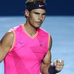 Nadal: "No me quita el sueño superar los 20 Grand Slam de Federer"