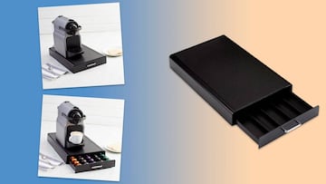 Este cajón para organizar hasta 50 cápsulas de Nespresso es superventas en Amazon