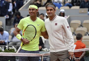 Ocho años después de la última vez, Rafael Nadal y Roger Federer se han vuelto a encontrar sobre la arcilla de Roland Garros. 