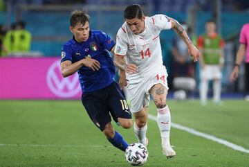 Nicolo Barella Y Steven Zuber.