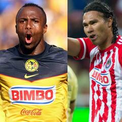 10 jugadores de Chivas y América que anotaron en su primer Clásico Nacional
