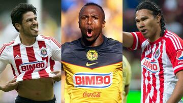 10 jugadores de Chivas y América que anotaron en su primer Clásico Nacional