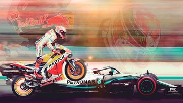 Márquez y Hamilton.