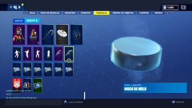 Desafíos Fortnite - Dónde deslizar un disco de hielo más de 150 metros