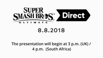 Vuelve a ver el Super Smash Bros. Ultimate Direct