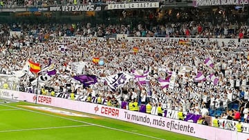 Grada Fans en el Bernab&eacute;u