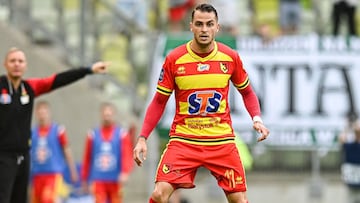 Jesus Imaz, con el Jagiellonia Bialystok.