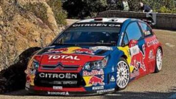 <b>DURÓ POCO. </b>Sordo sólo pudo completar los dos primeros tramos.