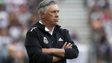 Real Madrid head coach Carlo Ancelotti.