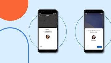 Android ya dispone de Nearby Sharing, la función para compartir datos entre móviles