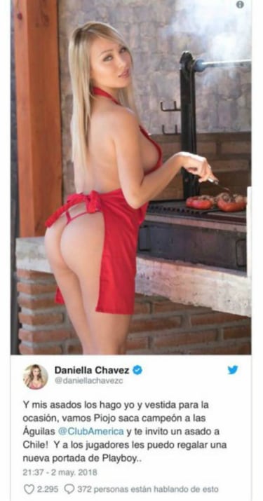 La atrevida apuesta de Daniella Chávez si América es Campeón de Liga MX