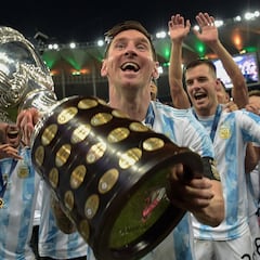 Así fue la final de la Copa América entre Argentina y Brasil: la locura de Maracaná y la primera copa de Messi