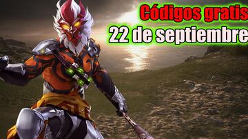Free Fire | C車digos de hoy jueves 22 de septiembre de 2022: recompensas gratis