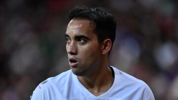 Adrián Aldrete durante un partido con los Pumas.