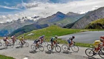 <b>MONTAÑAS. </b>El Dauphiné llega este año a La Toussuire, después de subir en 2007 al Mont Ventoux.