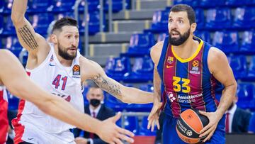 Un buen Mirotic y una gran defensa del Barça anulan al CSKA