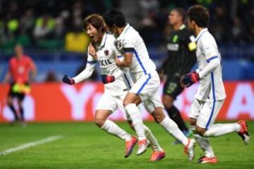 Nacional lo intentó pero no logró marcar el empate. Kashima en los últimos minutos fue certero y puso el 3-0 final y ahora va a la final con el América de México o el Real Madrid.