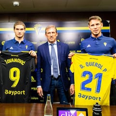 Querol, Jovanovic y Pantic fueron presentados en el Carranza