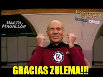 La bruja Zulema le hace el favor a Cruz Azul y los memes se burlan de las Chivas