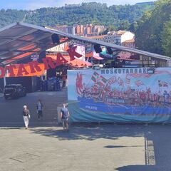 La Gabarra del Athletic, protagonista en la Aste Nagusia de Bilbao