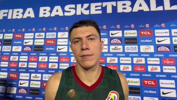 Paco Cruz, jugador de la Selección Mexicana de Basquetbol