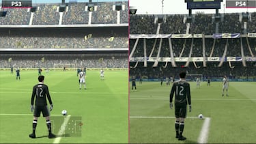 FIFA 18: comparativa gráfica PS4 vs PS3