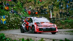 Oliver Solberg recupera el ritmo de Montecarlo