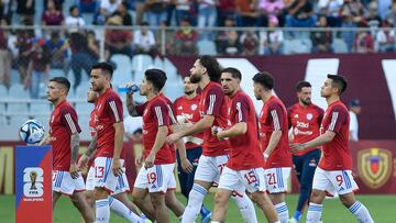 Futbol, Venezuela vs Chile.