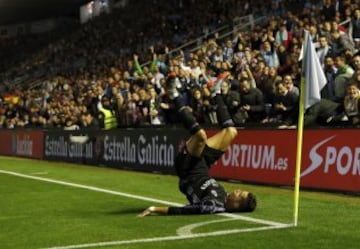 0-2. Cristiano Ronaldo celebró el segundo gol.