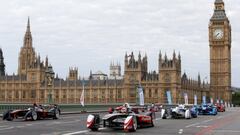 La segunda temporada de la Fórmula E se decidirá en Londres.