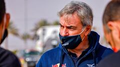 Carlos Sainz en el Dakar.