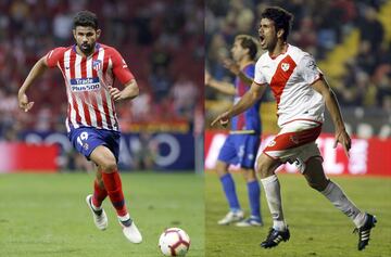 Jugadores que defendieron la camiseta del Atleti y del Rayo